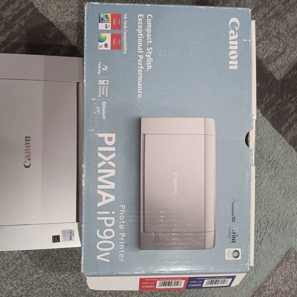 Canon PIXMA iP90v Photo Printer